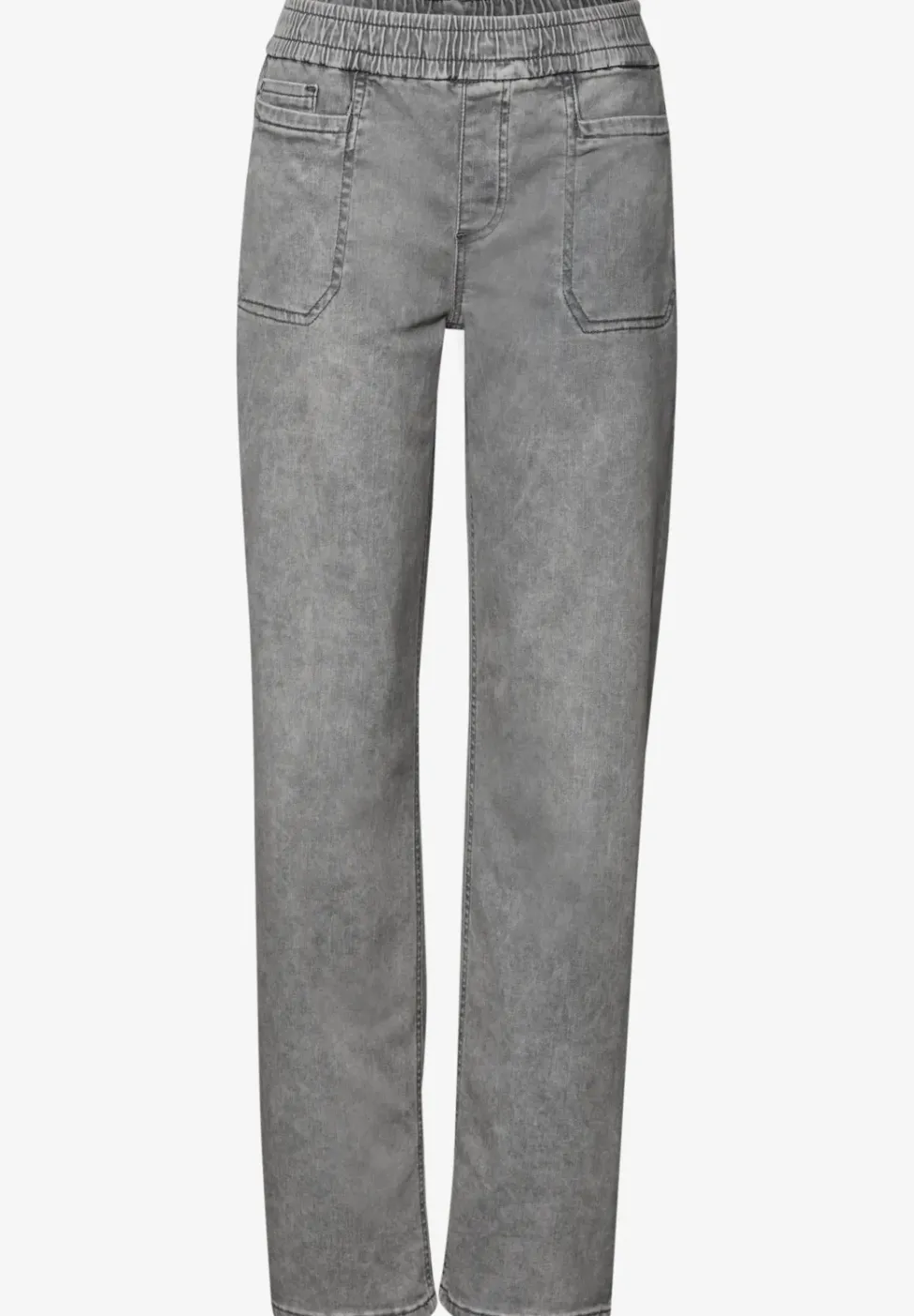 Jeans mit Elastikbund