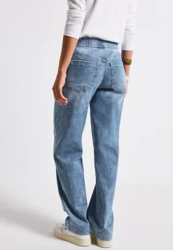 Jeans mit Elastikbund