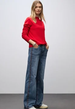 Jeans mit Gallonstreifen