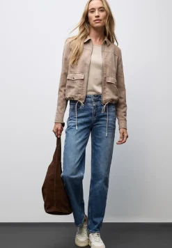 Jeans mit Gallonstreifen