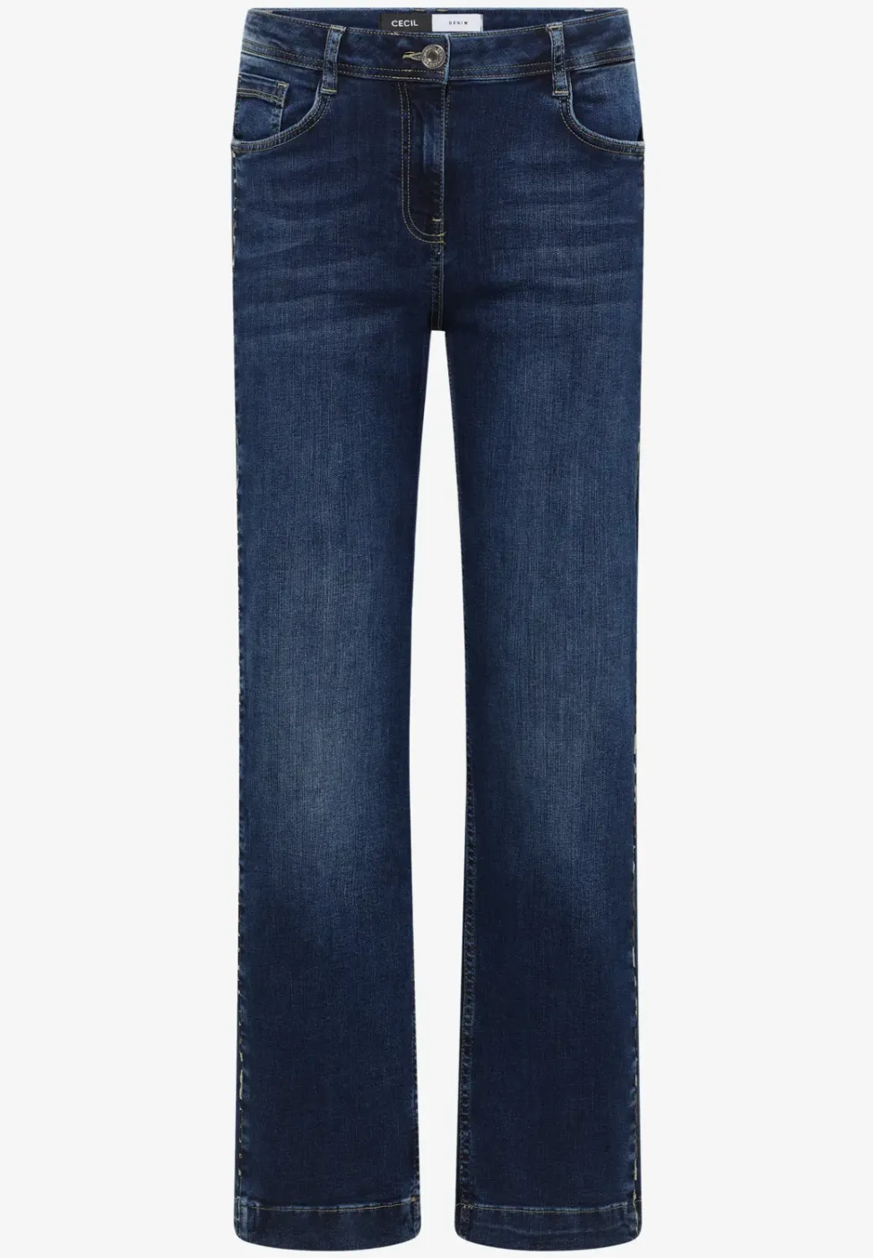 Jeans mit Gallonstreifen