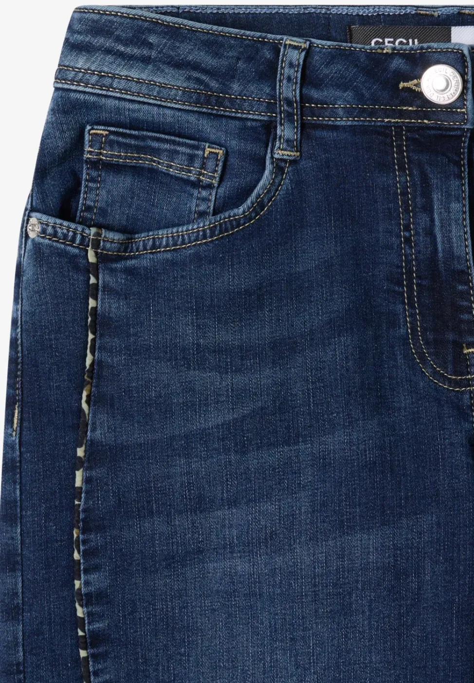 Jeans mit Gallonstreifen