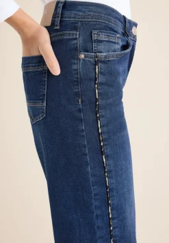 Jeans mit Gallonstreifen