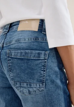 Jeans mit Gallonstreifen