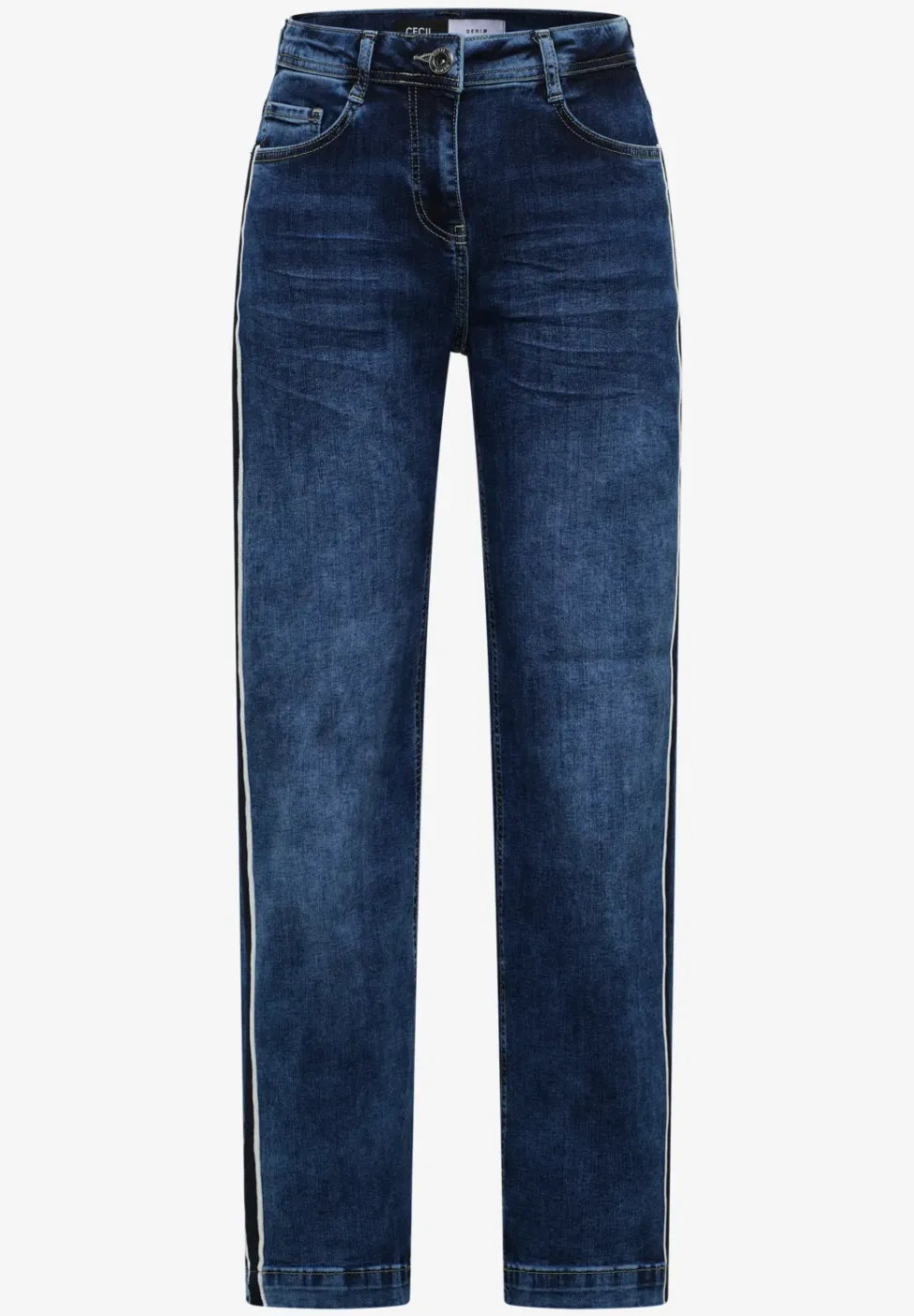 Jeans mit Gallonstreifen