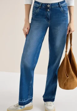 Jeans mit Saumdetail