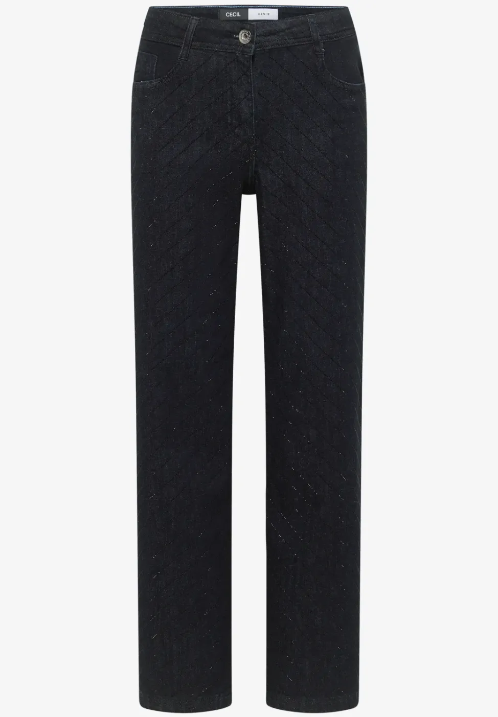 Jeans mit Schmucksteinen