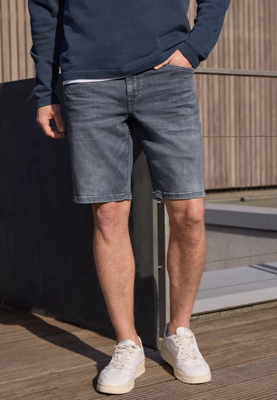 Jeansshorts im Regular Fit