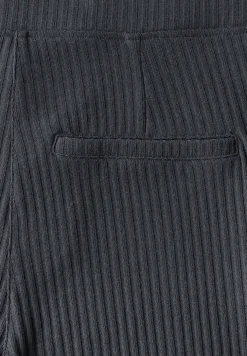Jersey-Hose mit Rippstruktur