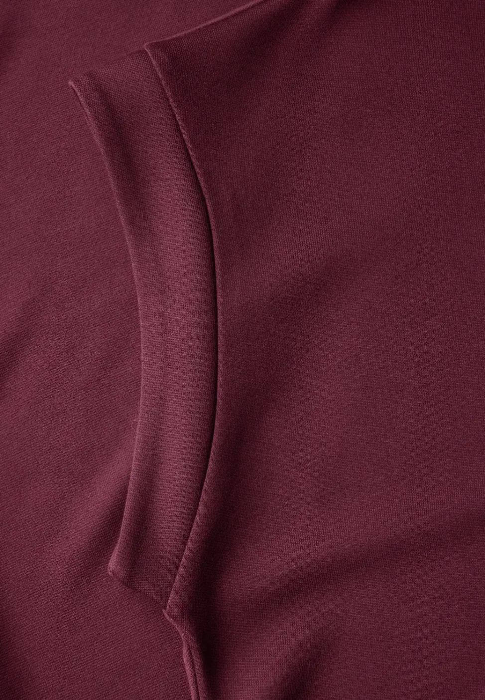 Jersey-Kleid in Unifarbe