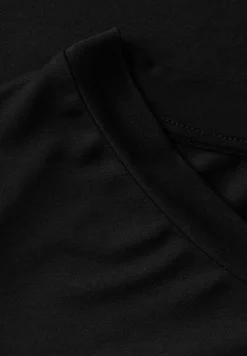Jersey-Kleid in Unifarbe