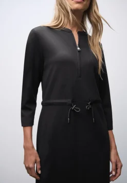 Jersey-Kleid mit Zipper