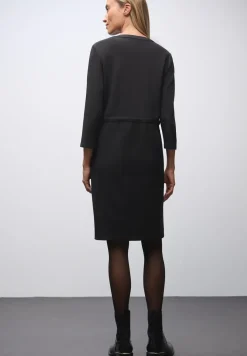 Jersey-Kleid mit Zipper