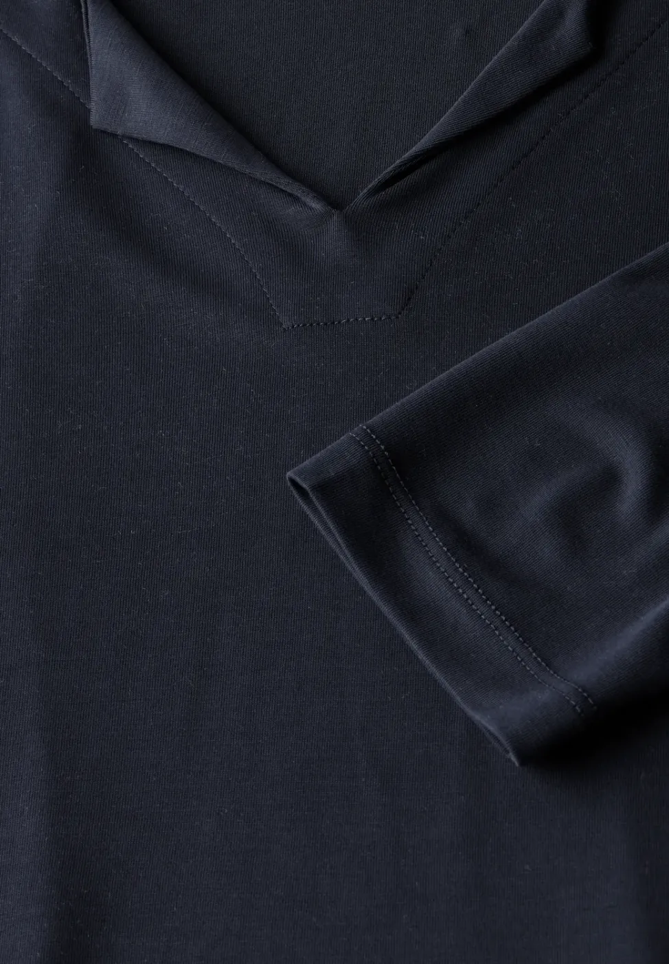 Jersey Shirt im Tunika-Look