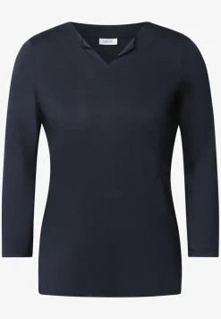 Jersey Shirt im Tunika-Look