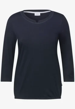 Jersey Shirt im Tunika-Look