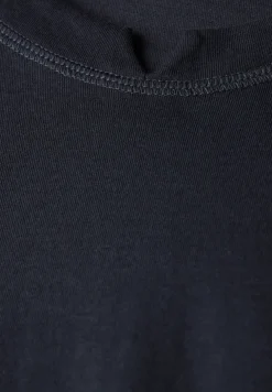 Jersey Shirt im Tunika-Look