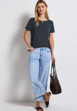 Jersey-Shirt mit Cut-Out
