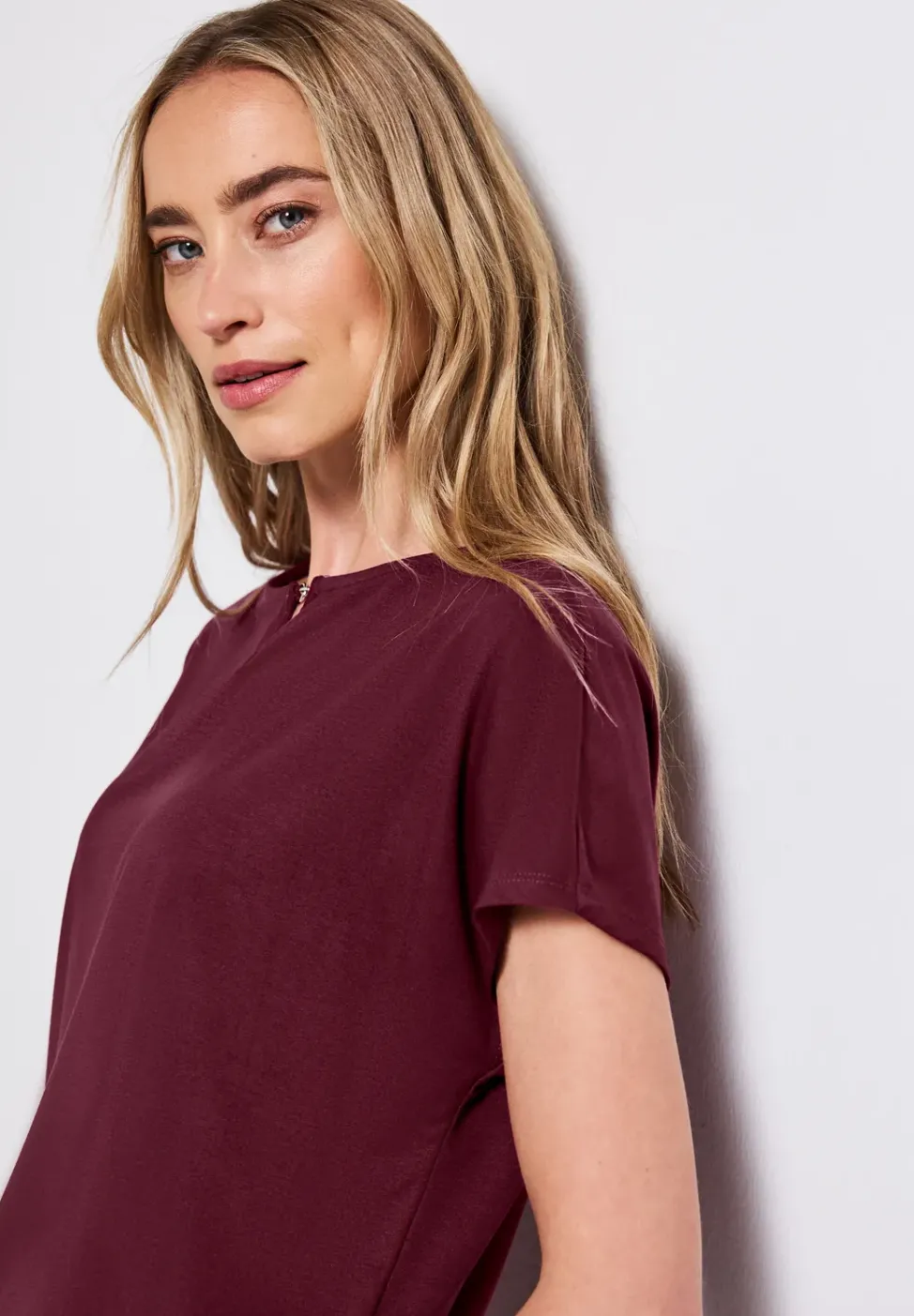 Jersey-Shirt mit Cut-Out
