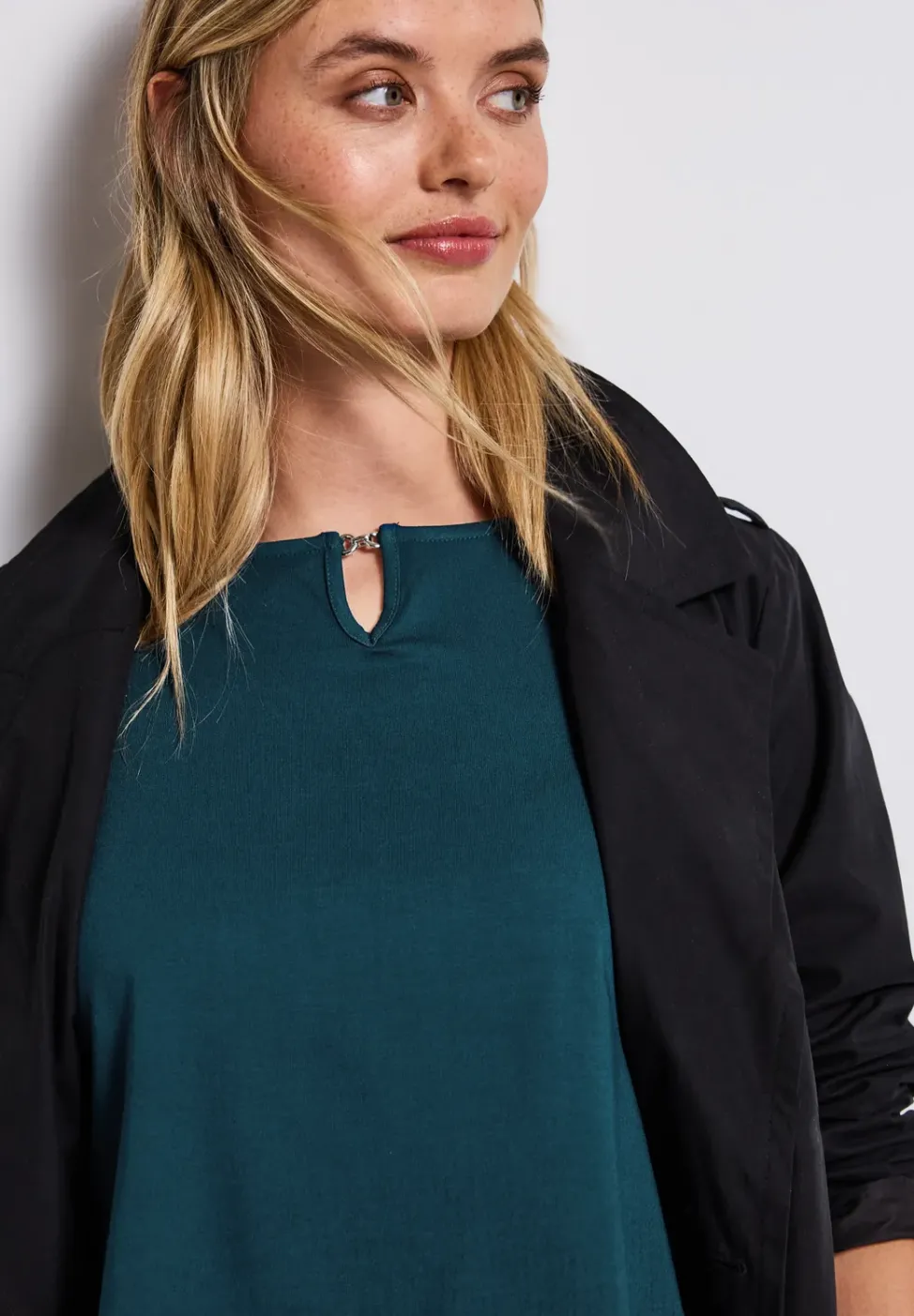 Jersey-Shirt mit Cut-Out