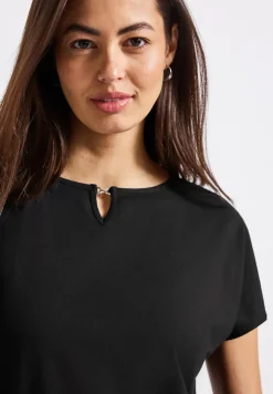 Jersey-Shirt mit Cut-Out