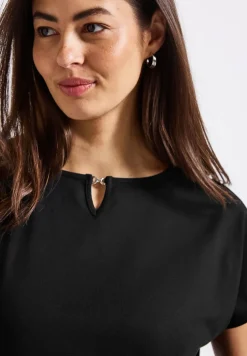 Jersey-Shirt mit Cut-Out
