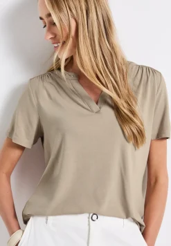 Jersey-Shirt mit Nieten