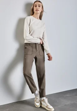 Jersey Twill Cargo-Hose