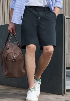 Jogg Chino Shorts aus Jersey mit Flexbund