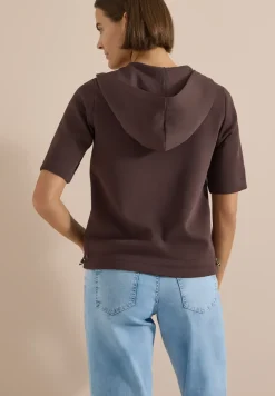 Kapuzenjacke mit seitlichen Tunnelzügen