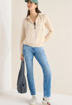 Kapuzenjacke mit Struktur