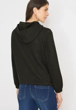 Kapuzenjacke mit Struktur