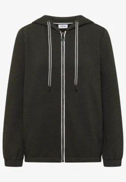 Kapuzenjacke mit Struktur