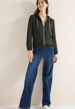 Kapuzenjacke mit Struktur