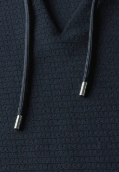 Kapuzenpullover mit Struktur