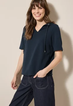 Kapuzenpullover mit Struktur
