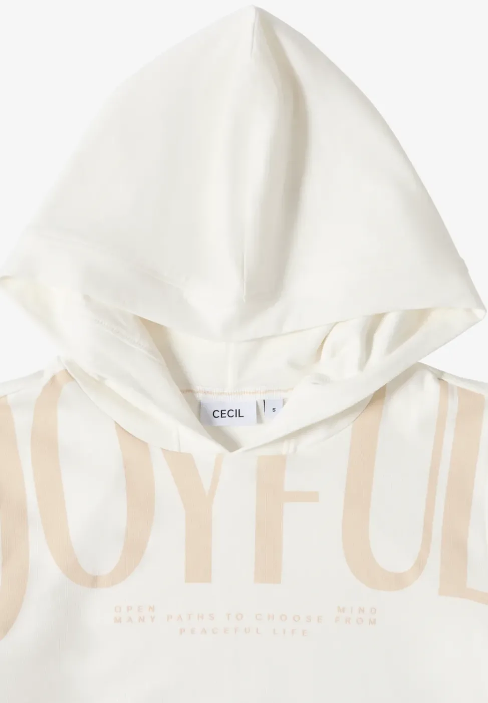 Kapuzenshirt mit Wording