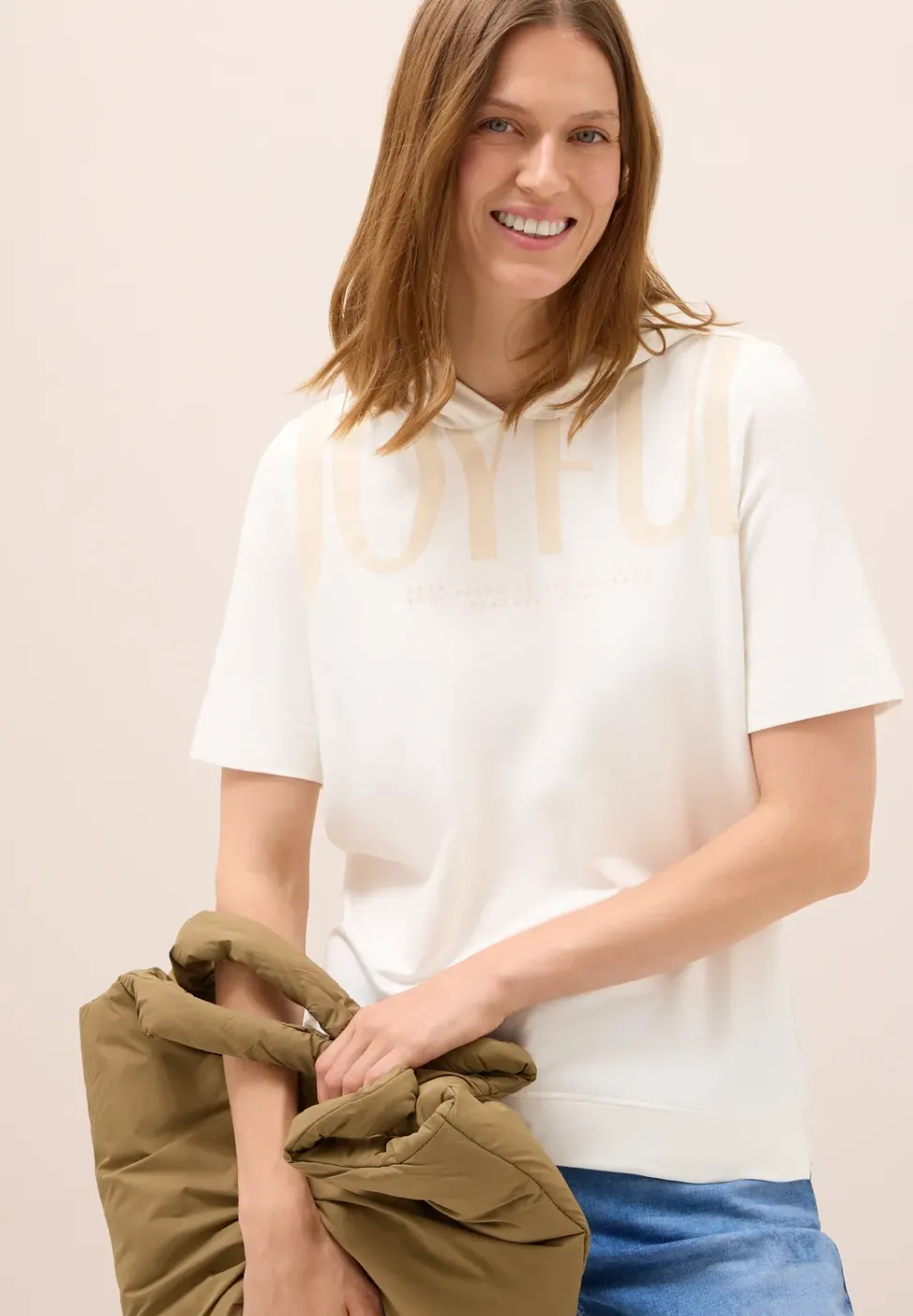 Kapuzenshirt mit Wording