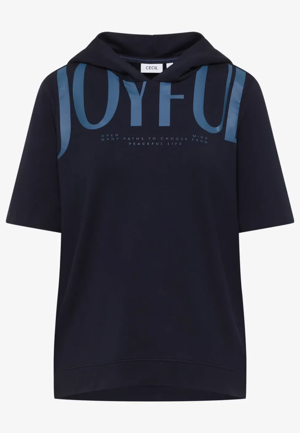 Kapuzenshirt mit Wording