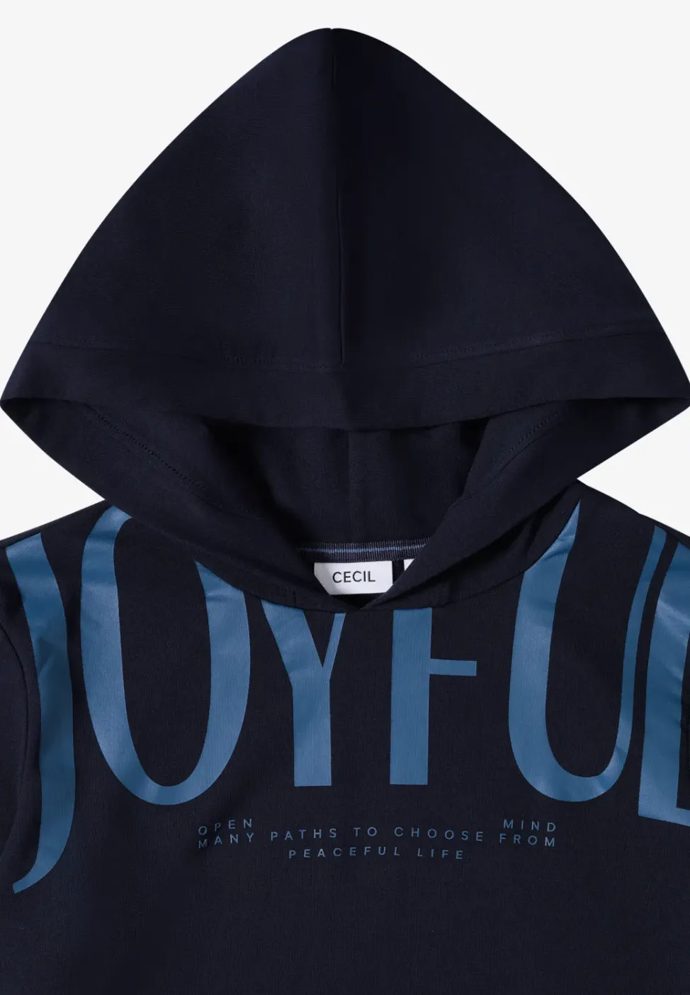 Kapuzenshirt mit Wording