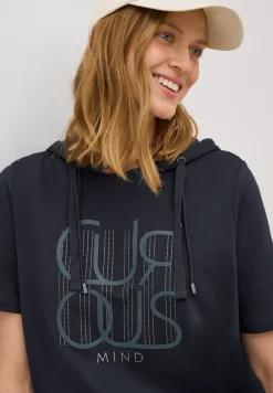 Kapuzenshirt mit Wording