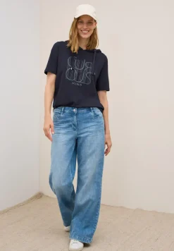 Kapuzenshirt mit Wording