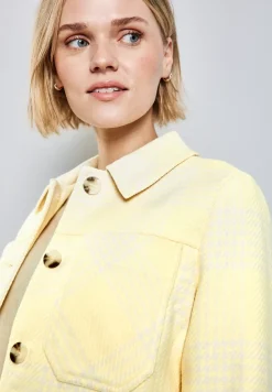 Karierte Jacke