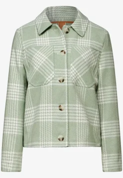 Karierte Jacke