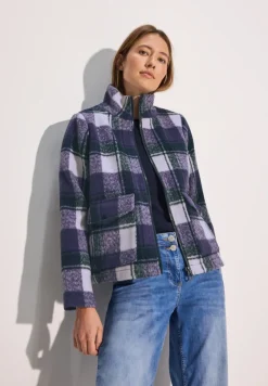 Karierte Jacke