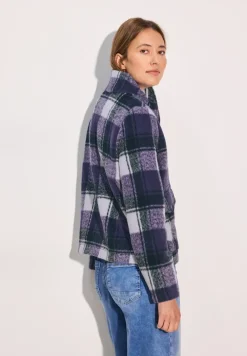 Karierte Jacke