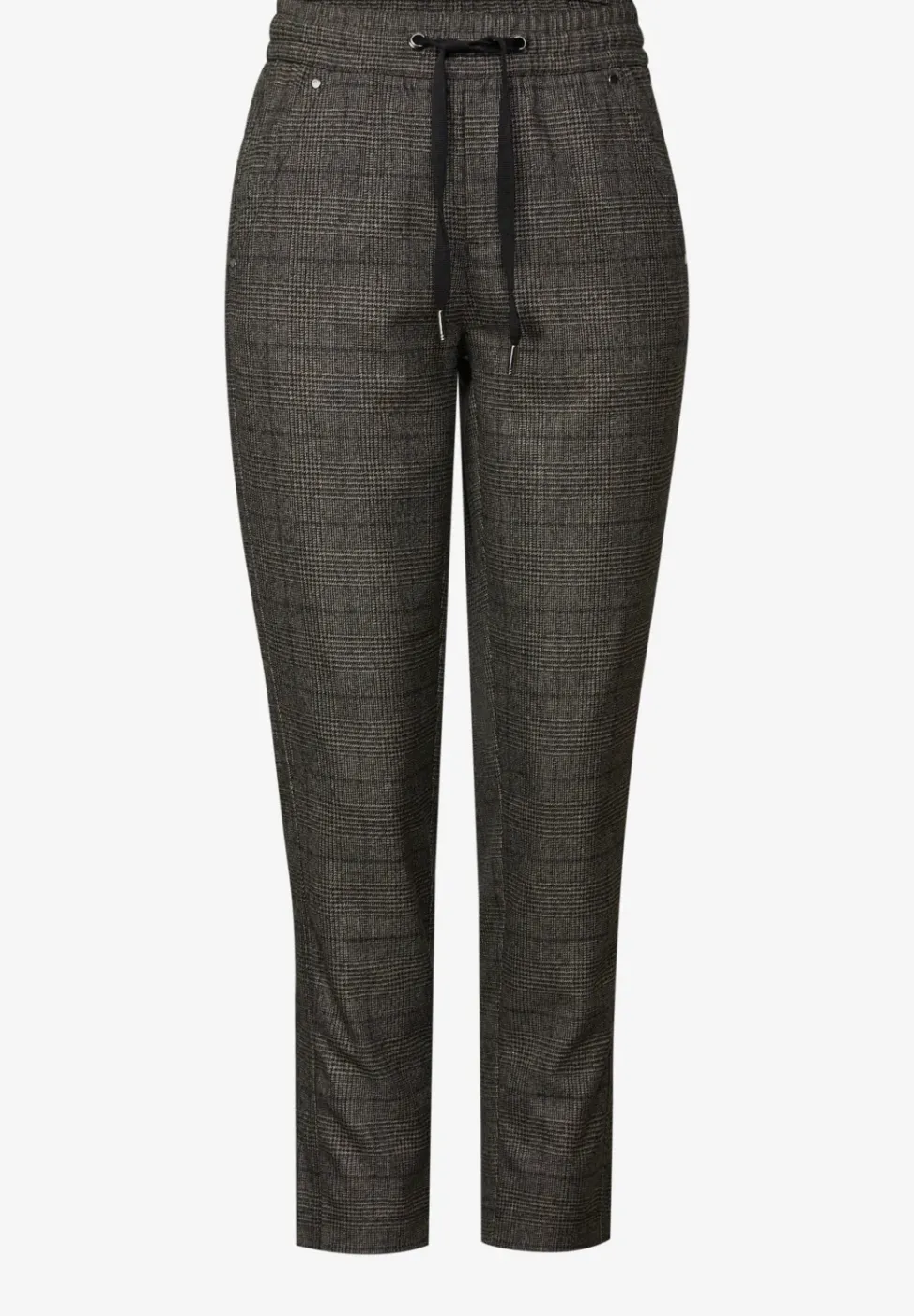 Karierte Loose Fit Hose