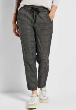 Karierte Loose Fit Hose