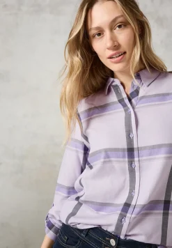Karierte Bluse