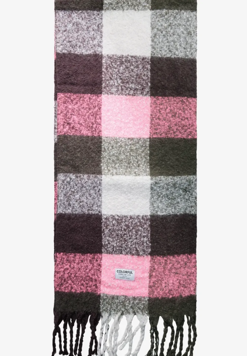Karierter Madras Schal